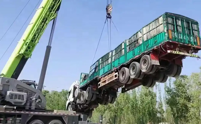 迎泽区道路脱困救援案例